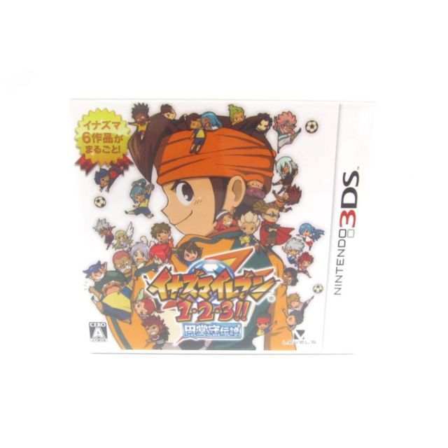 3DS イナズマイレブン1・2・3!! 円堂守伝説 ゲームソフト ∠UR1205