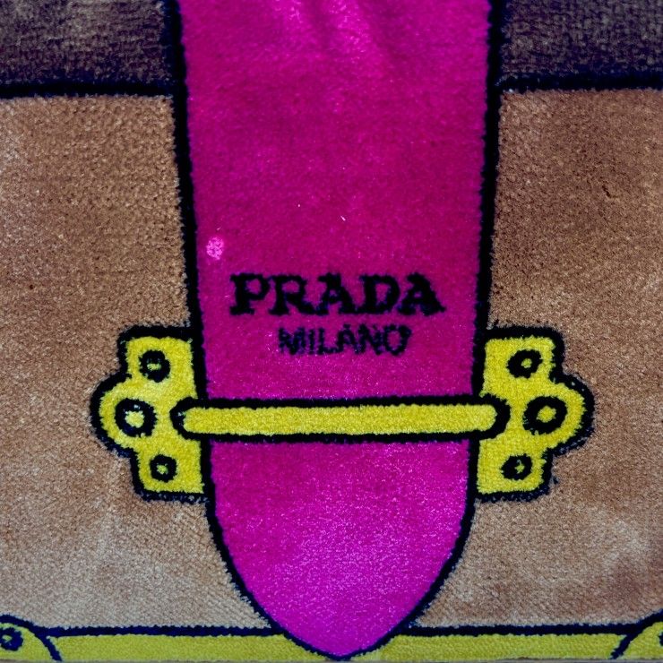PRADA（プラダ）カイエ チェーンショルダーバッグ ベルベット ブラウン