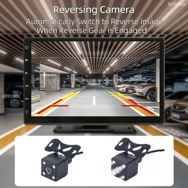 最新9インチ大画面カーナビ CarPlay/AndroidAuto対応 バックカメラ