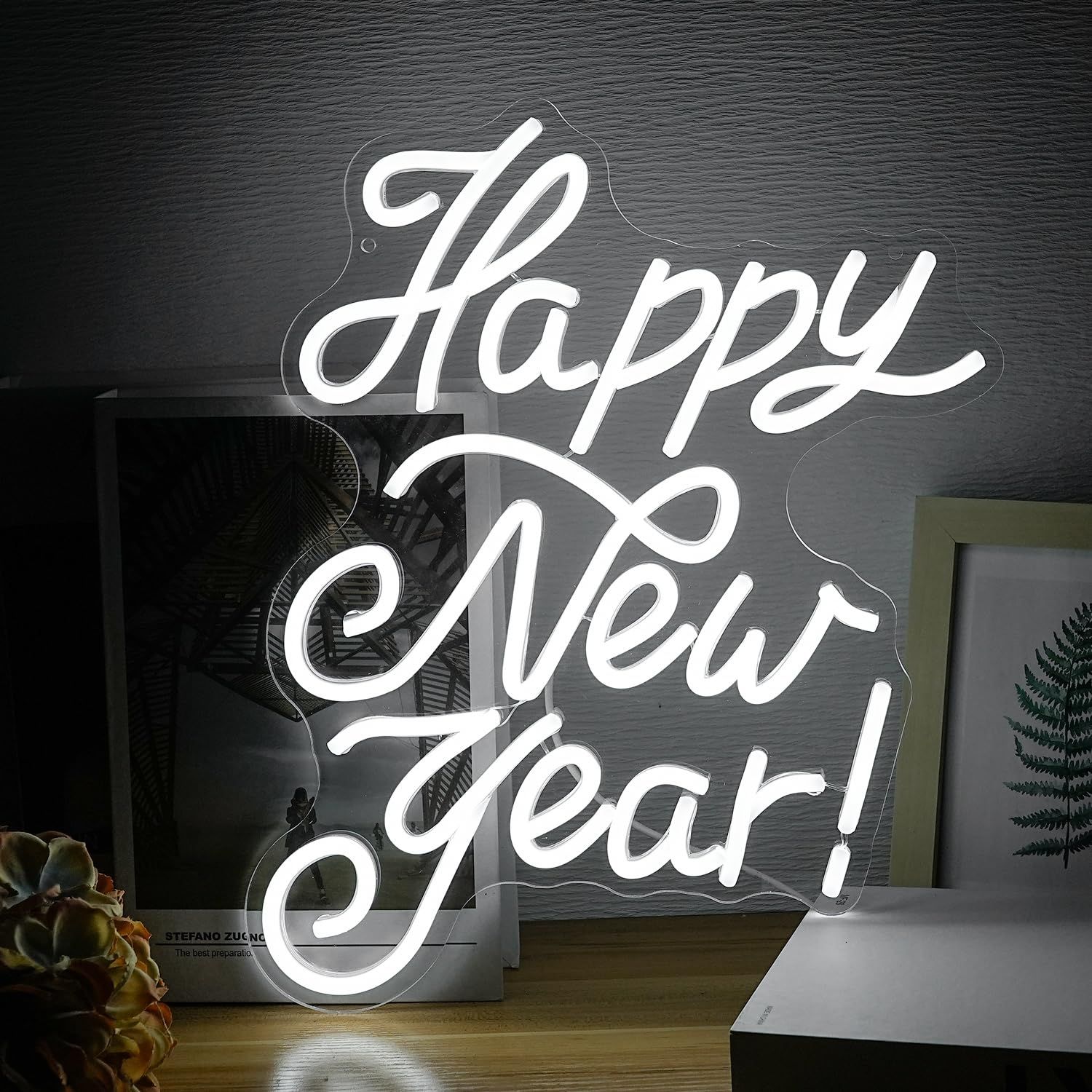 Happy New Year ネオンサイン 新年LEDネオンンライト 記念日