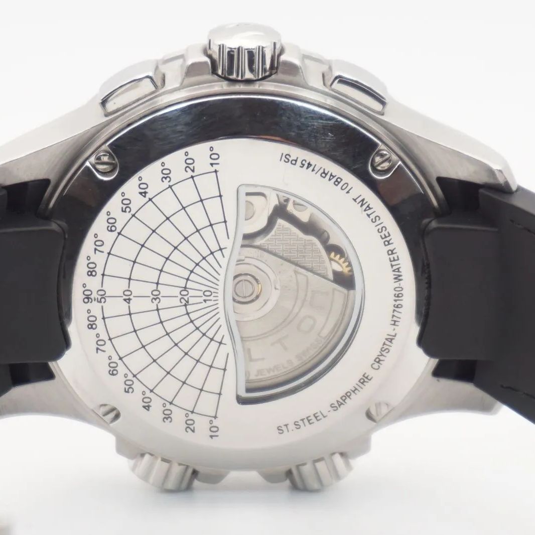 ⭐ハミルトン カーキ X-ウィンド H776160 自動巻き クロノグラフ 44mm 