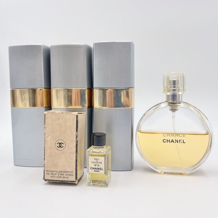 CHANEL（シャネル）No.19／CHANCE オードトワレ 香水 5本セット 50ml×4
