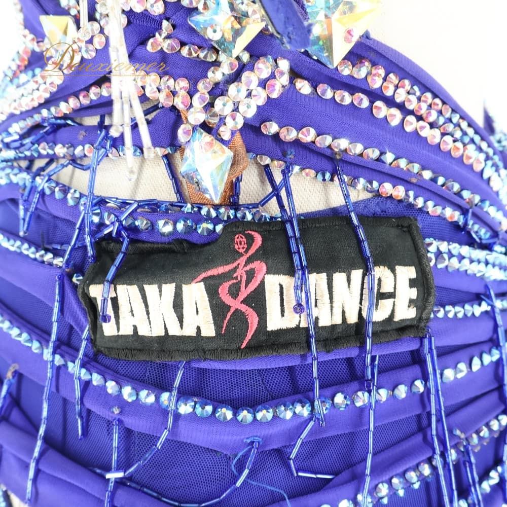 社交ダンス 衣装 TAKA DANCE タカダンス ドレス ワンピース ラテン
