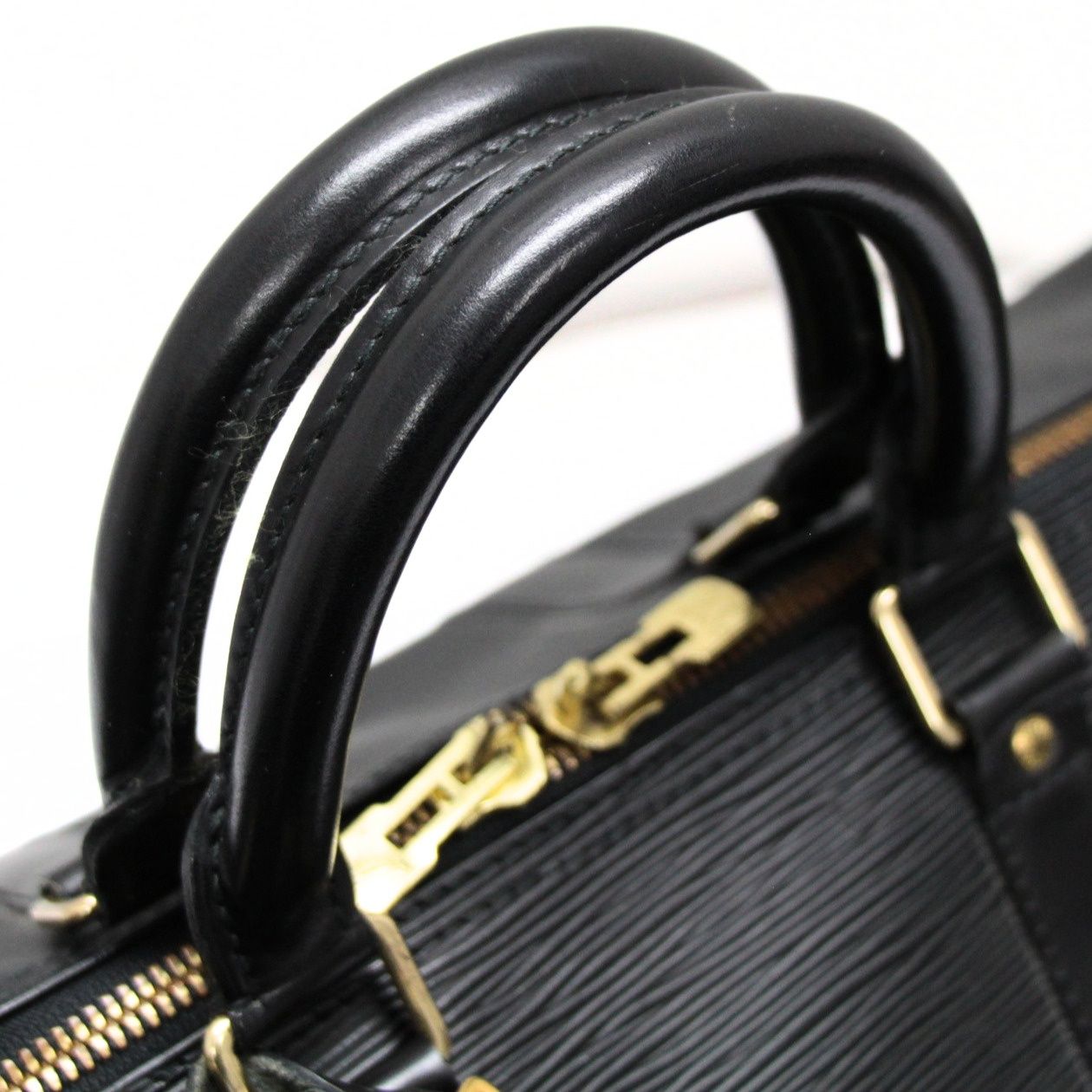 専用　ルイヴィトン　エピ　キーポル45　ボストンバッグ　黒　5372 ルイヴィトン Louis Vuitton キーポル45 ボストンバッグ エピ ブラック