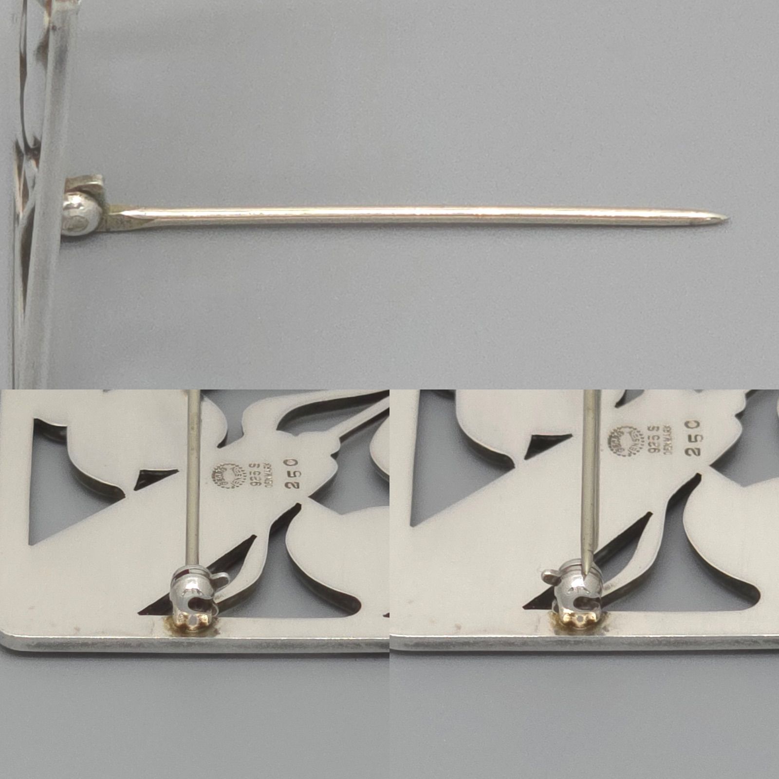 GEORG JENSEN ジョージ・ジェンセン 麦と小鳥 ブローチ 250 ピン GEORG JENSEN ジョージ・ジェンセン 麦と小鳥 ブローチ 250 ピン