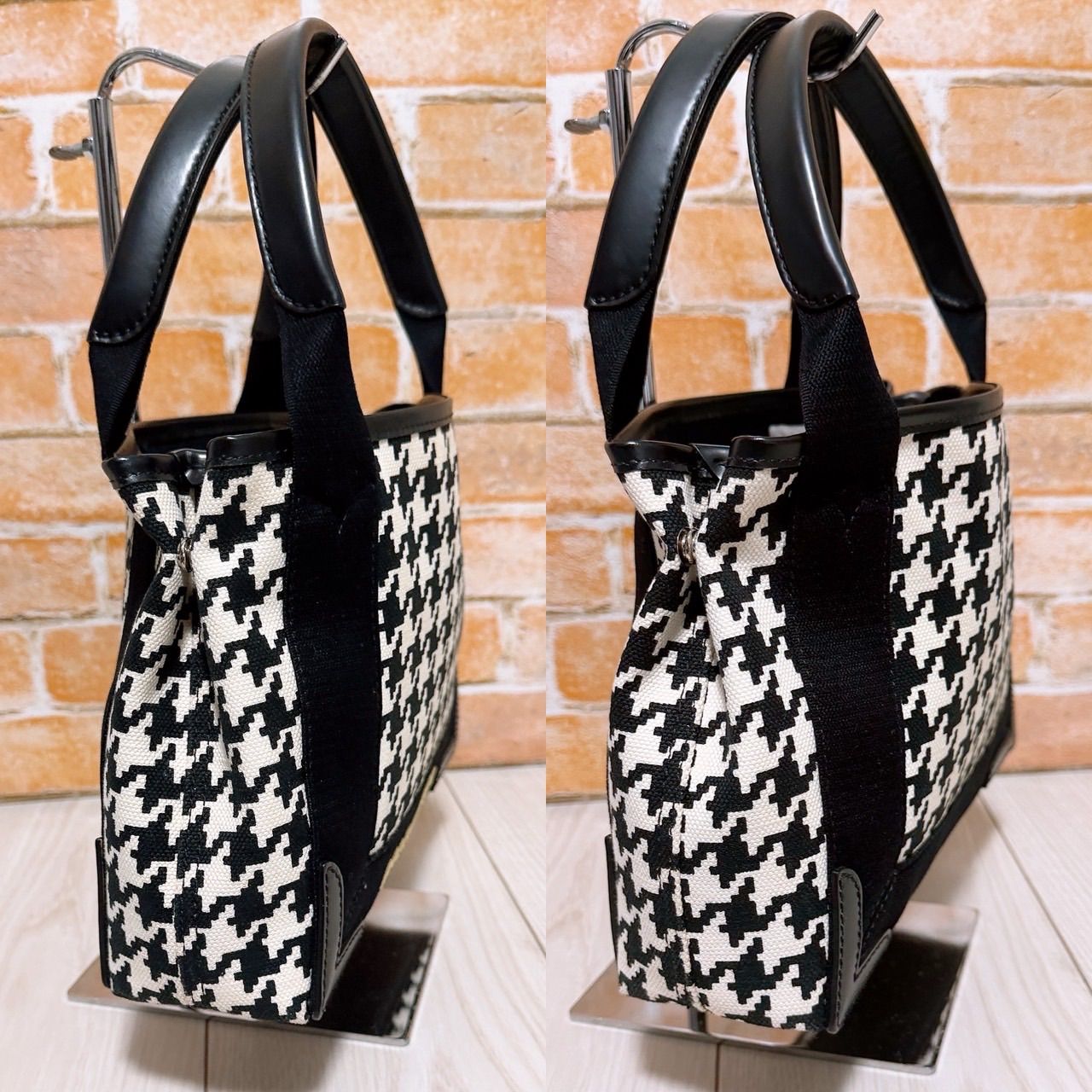 美品) BALENCIAGA(バレンシアガ)トートバッグ ネイビーカバス XS 