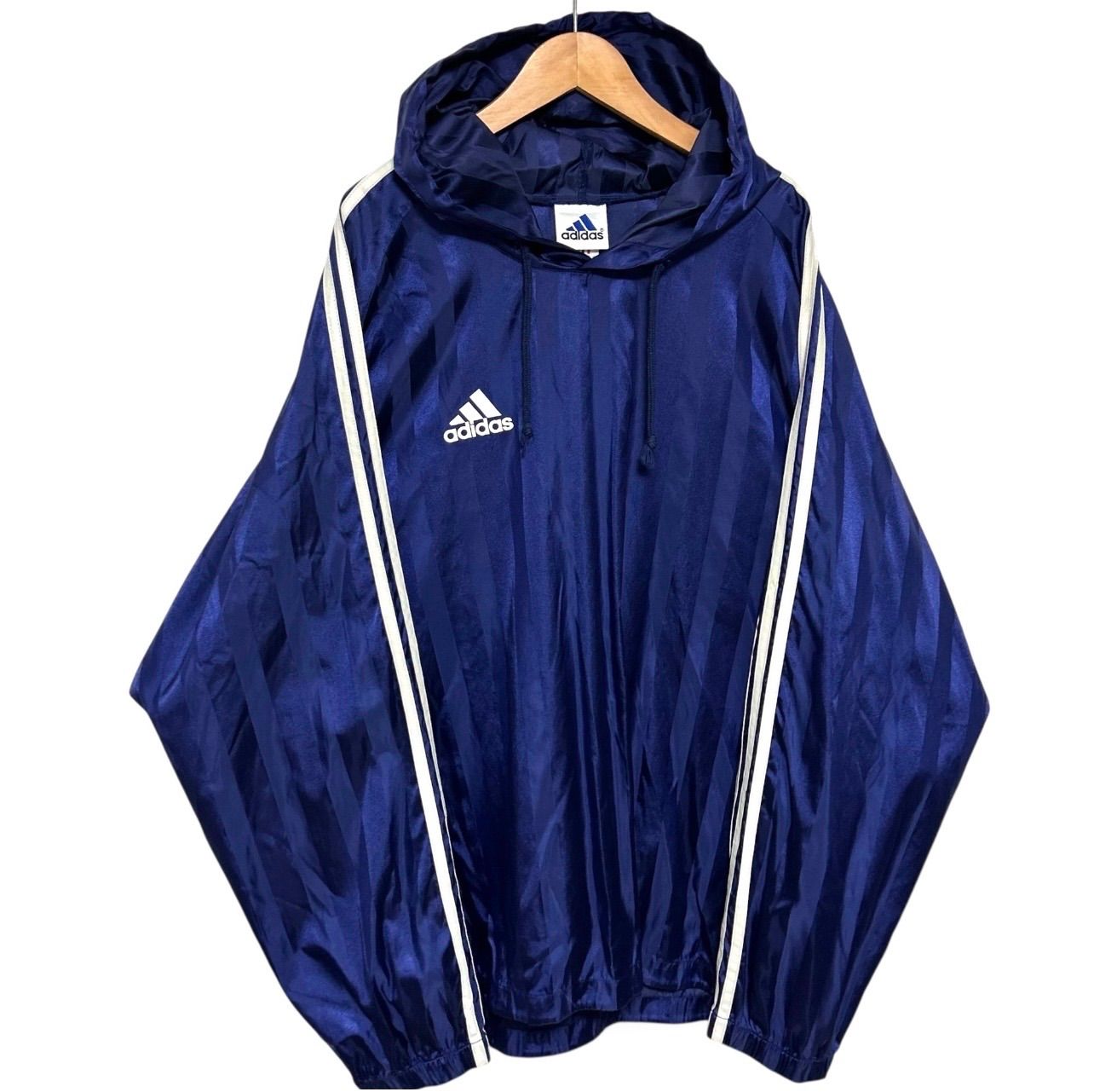 スポーツ 古着 90s - 00s OLD adidas オールド アディダス フーディ 万 