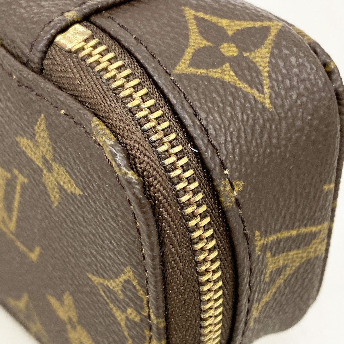 ルイヴィトン M47352 ポーチ ブラウン  LOUIS VUITTON ポッシュモンテカルロ モノグラム ルイヴィトンポッシュ モンテカルロ ジュエリーケース 14145 ブラウン