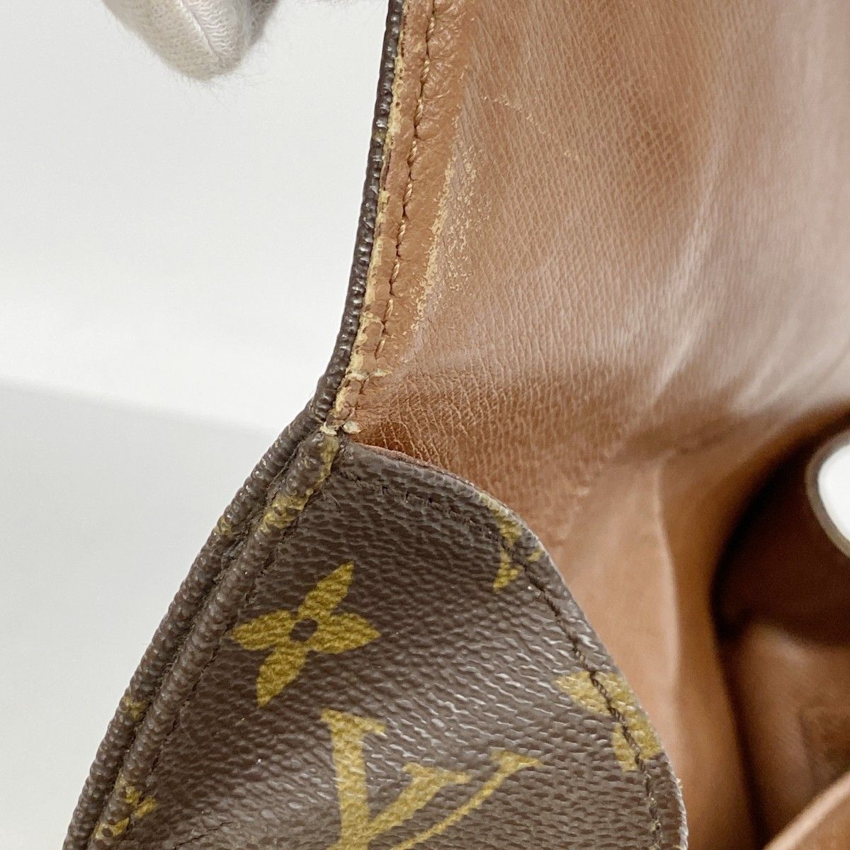 【6dd4837】ルイヴィトン ショルダーバッグ モノグラム カルトシエールMM M51253 ブラウン【中古】レディース LOUIS VUITTON - 【6dd4837】ルイヴィトン ショルダーバッグ