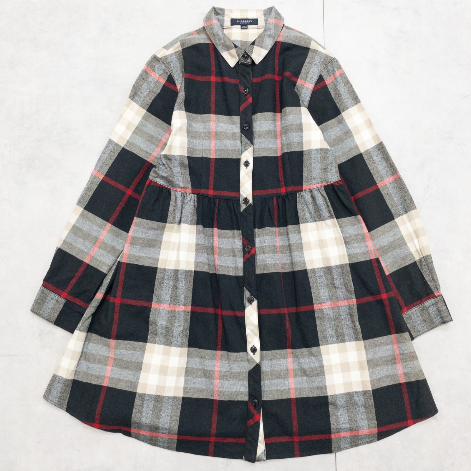 Burberry シャツワンピ ノバチェック 【公式通販】