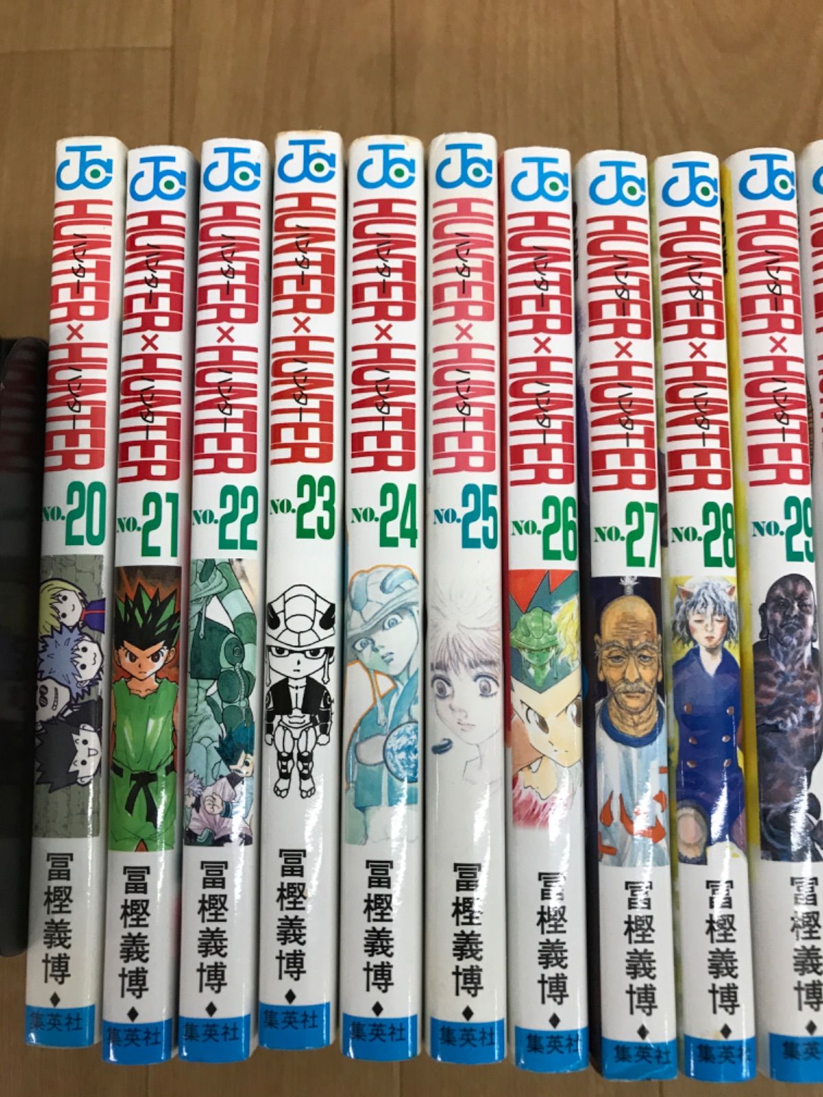 HUNTER × HUNTER 全巻 1〜38巻セット HUNTER×HUNTER ハンターハンター 全巻セット 1〜38巻 商品写真掲載