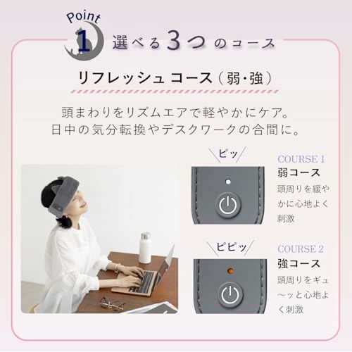 アテックス ATEX 頭皮ケア ドライヘッドスパ マドロムーン 頭 こめかみ