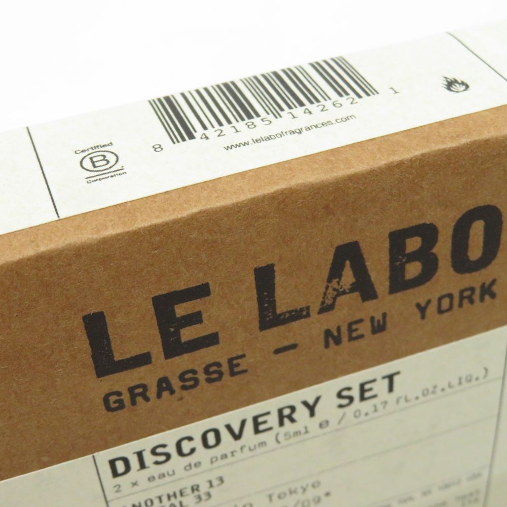 未使用 LELABO ルラボ ディスカバリー セット 香水 5ml×2 セット