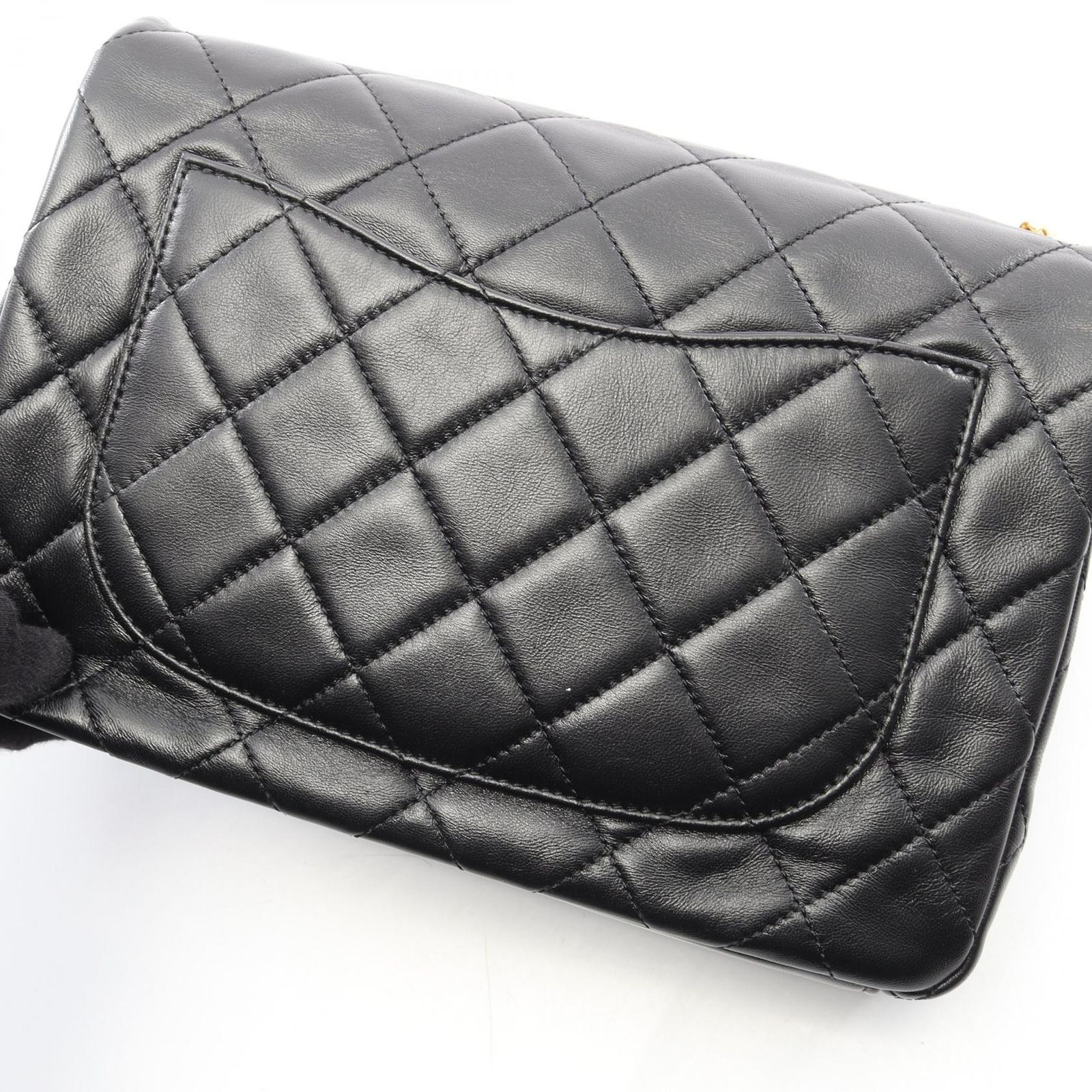 シャネル CHANEL マトラッセ ショルダーバッグ バッグ ラムスキン（羊革） レディース ブラック系 AS3479 【中古】 シャネル CHANEL ショルダーバッグ マトラッセ AS3479 ブラック