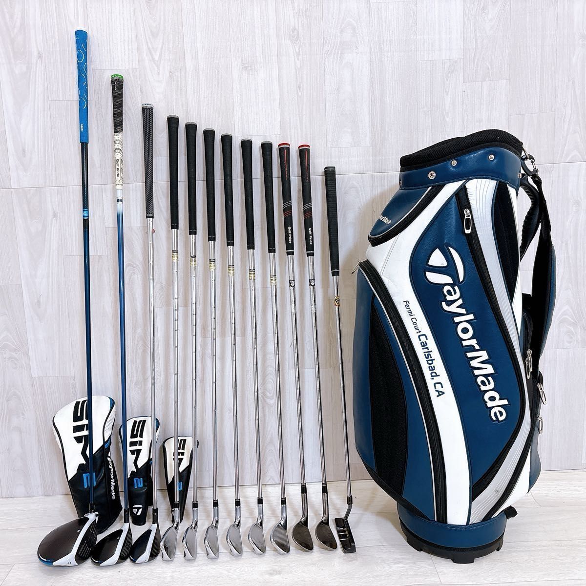 名器 TaylorMade SIM2 MAX M2 テーラーメイド メンズゴルフセット 豪華 