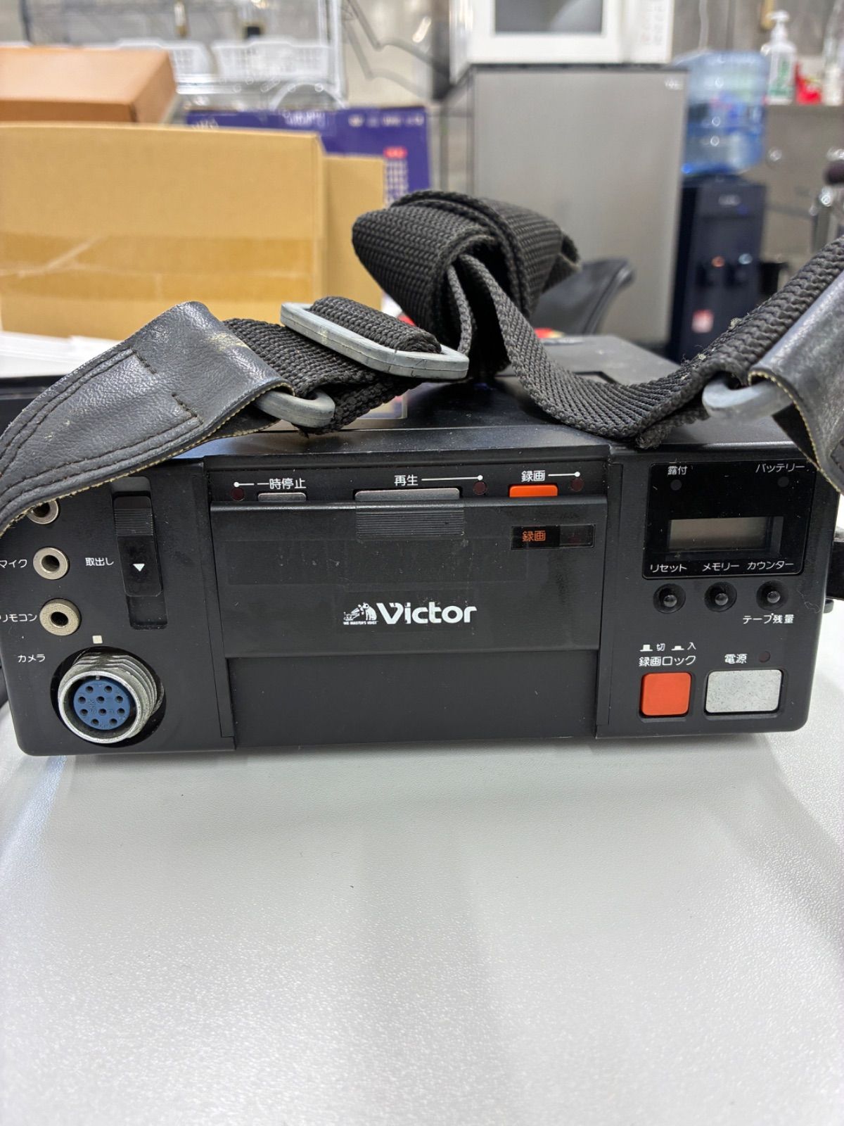ジャンク品 充電器コード切断 コンパクトポータブルビデオカセット