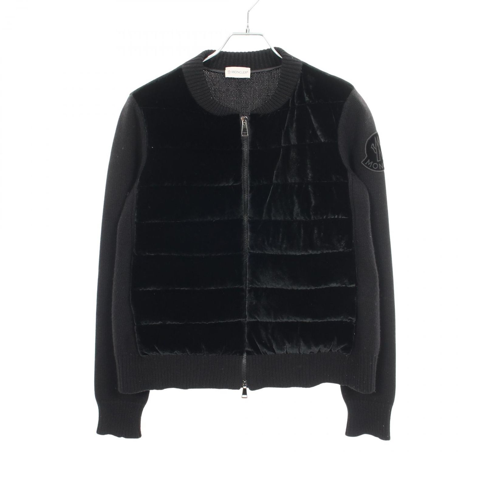 モンクレール MONCLER ダウンジャケット ベロア ニット切替 9490800 