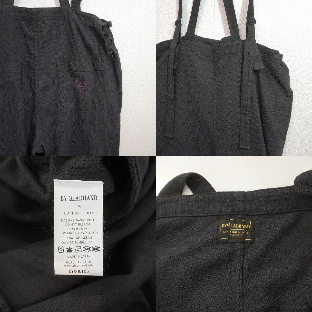 26SS BY GLADHAND (M) 上下セット 日本製 刺し子 セットアップ