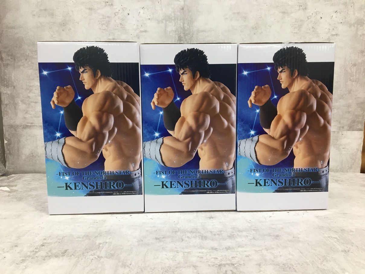 084 未開封 北斗の拳 Grandista ケンシロウ フィギュア 3体セット