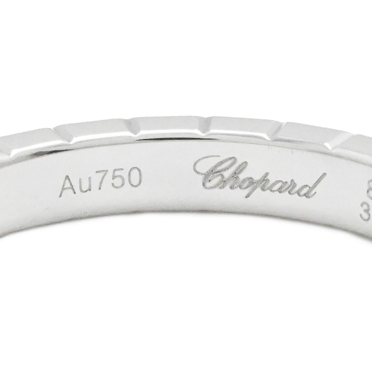 ショパール CHOPARD 750WG ホワイトゴールドアイスキューブ ハーフ 