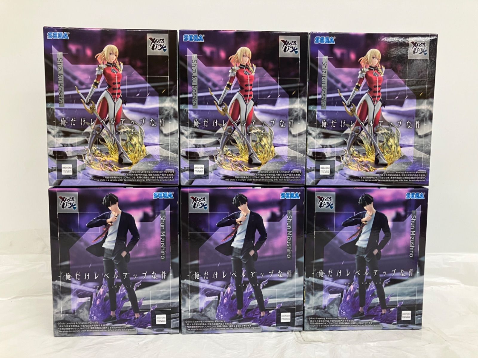 フィギュアコレクション　未開封 未開封 俺だけレベルアップな件 XrossLinkフィギュア 水篠旬 向坂雫 6