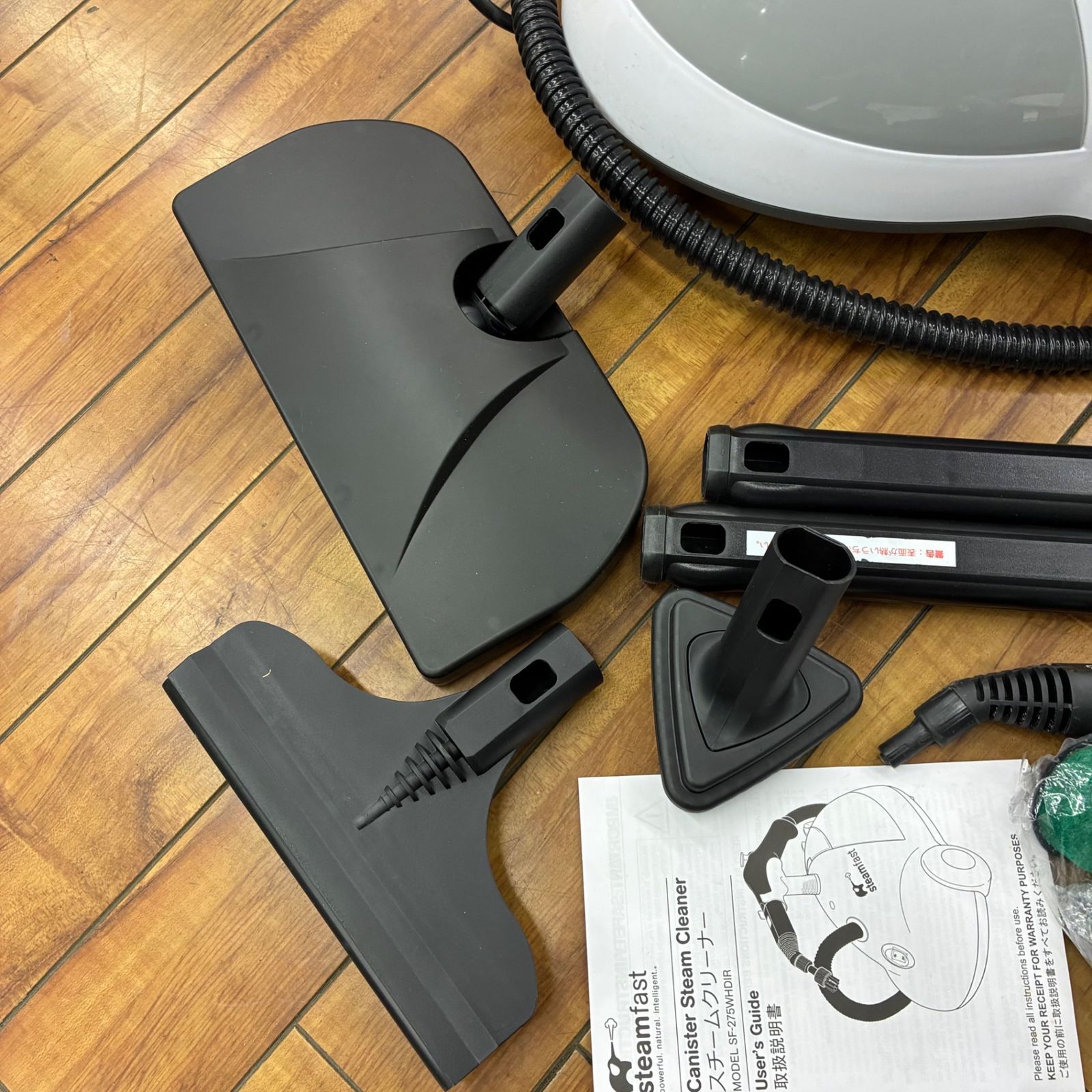 【お値下げ中】スチームファースト steam fast SF-275 STEAMFAST Corded Steam Cleaner for Most Surfaces in White with