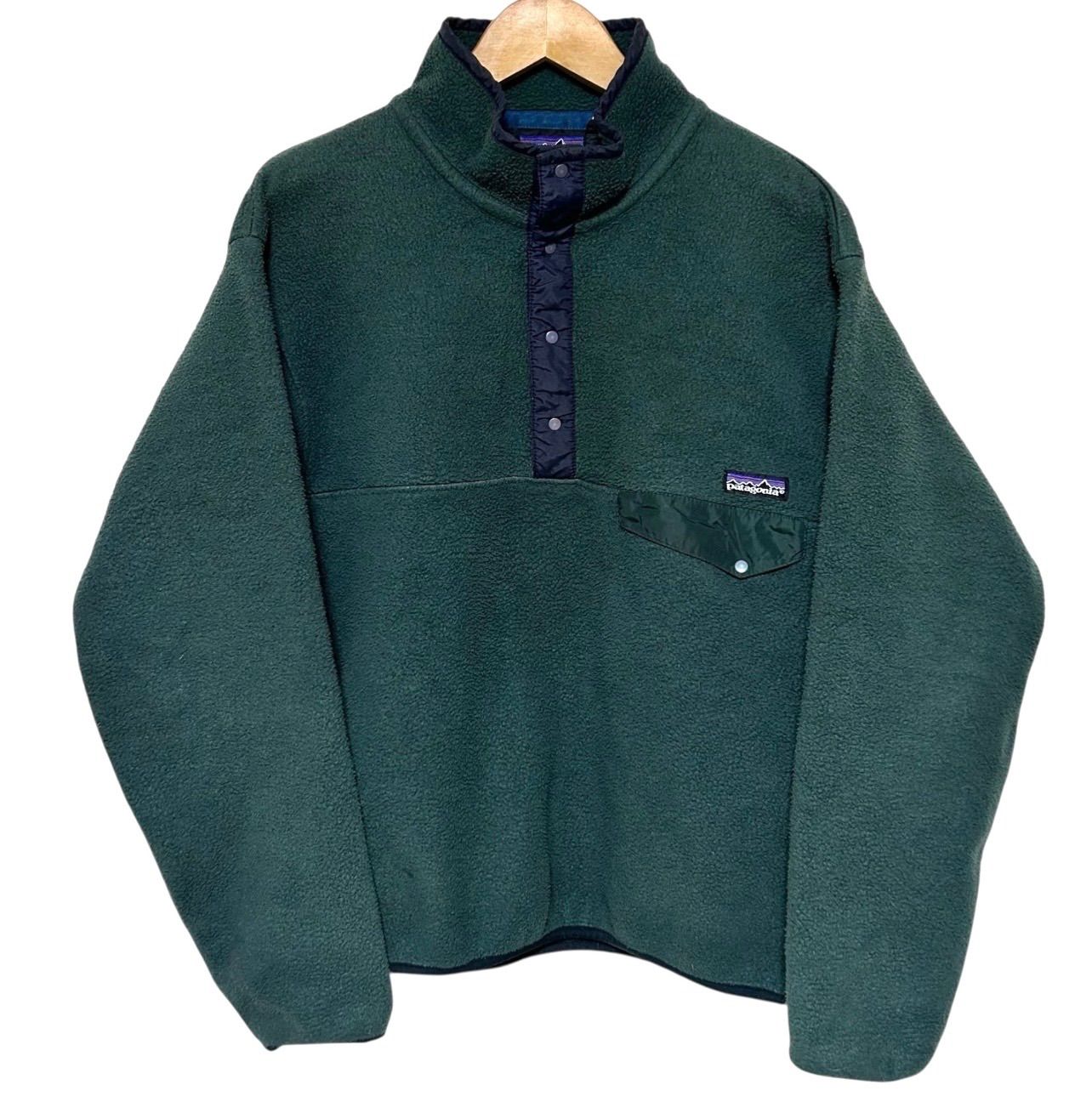古着 90s vintage Patagonia オールド パタゴニア ワンポイント 刺繍 
