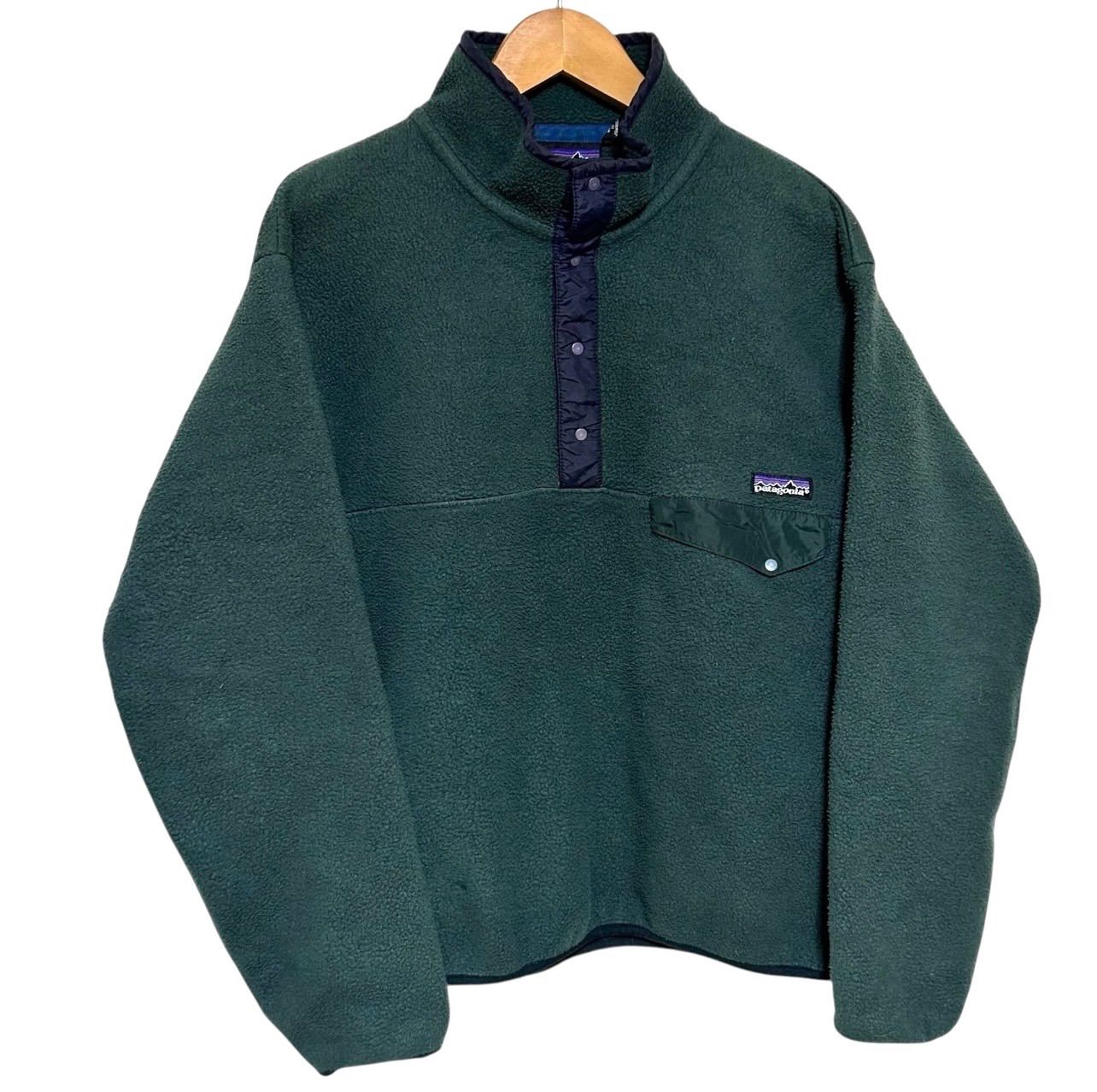 古着 90s vintage Patagonia オールド パタゴニア ワンポイント 刺繍 