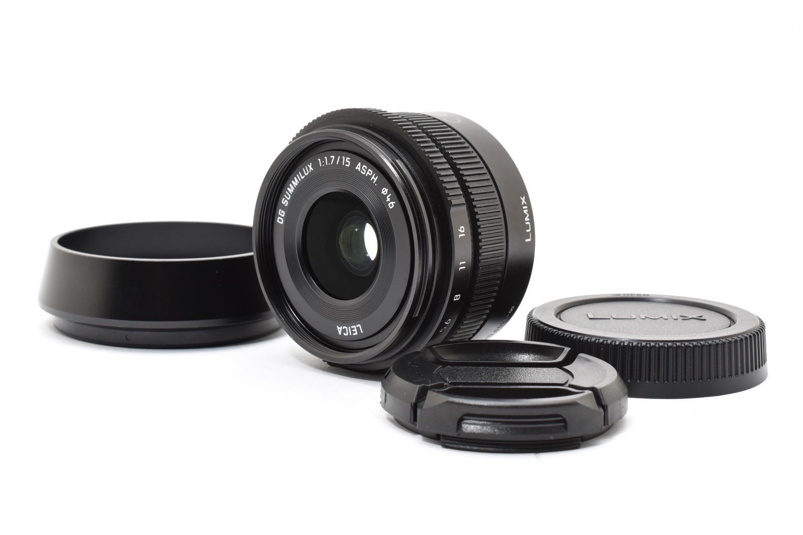 ☆美品☆ Panasonic パナソニック LEICA DG SUMMILUX 15mm F1.7 ASPH 