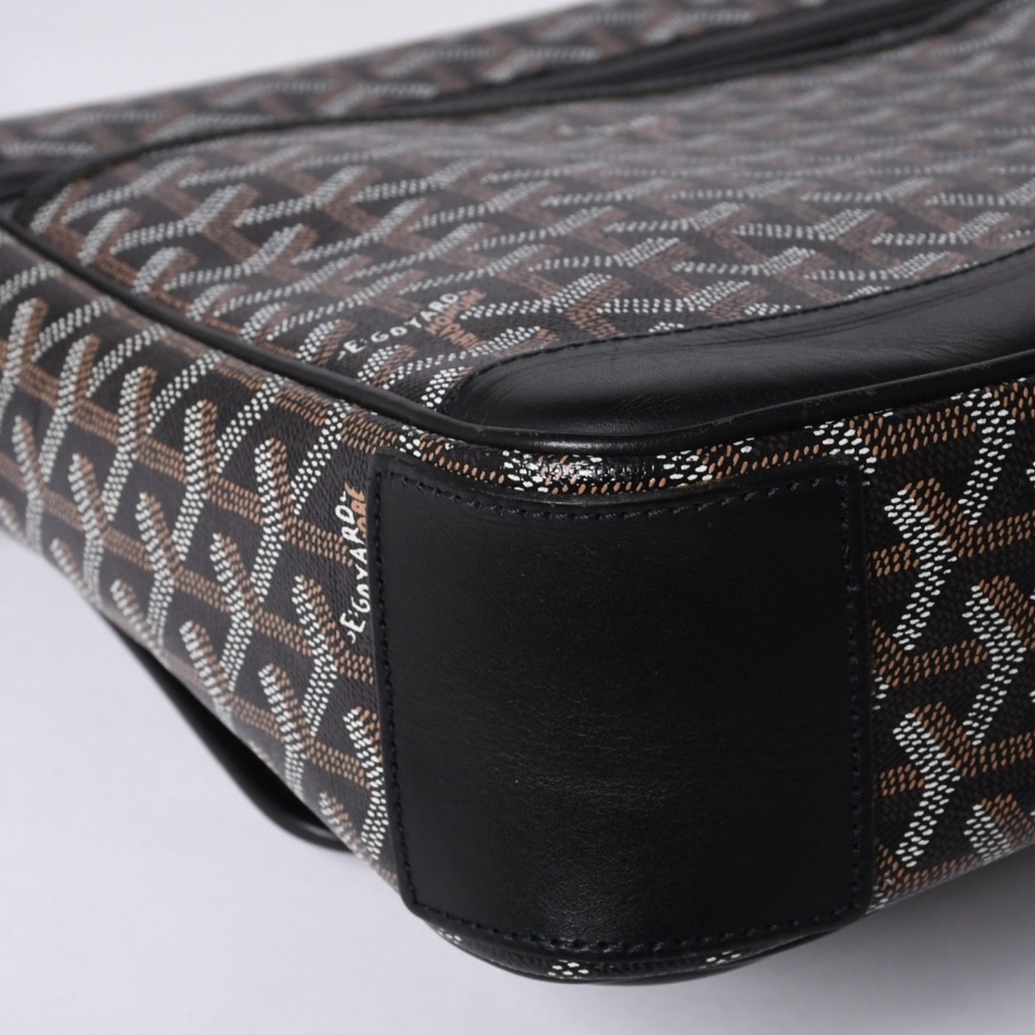 極美品 GOYARD ゴヤール グランブルーMM ショルダーバッグ キャンバス