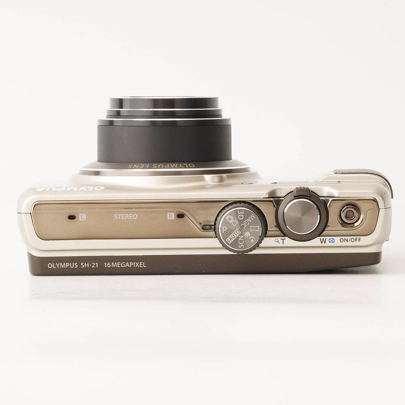 オリンパス Olympus SH-21 シャンパンゴールド 12.5x 光学ズーム