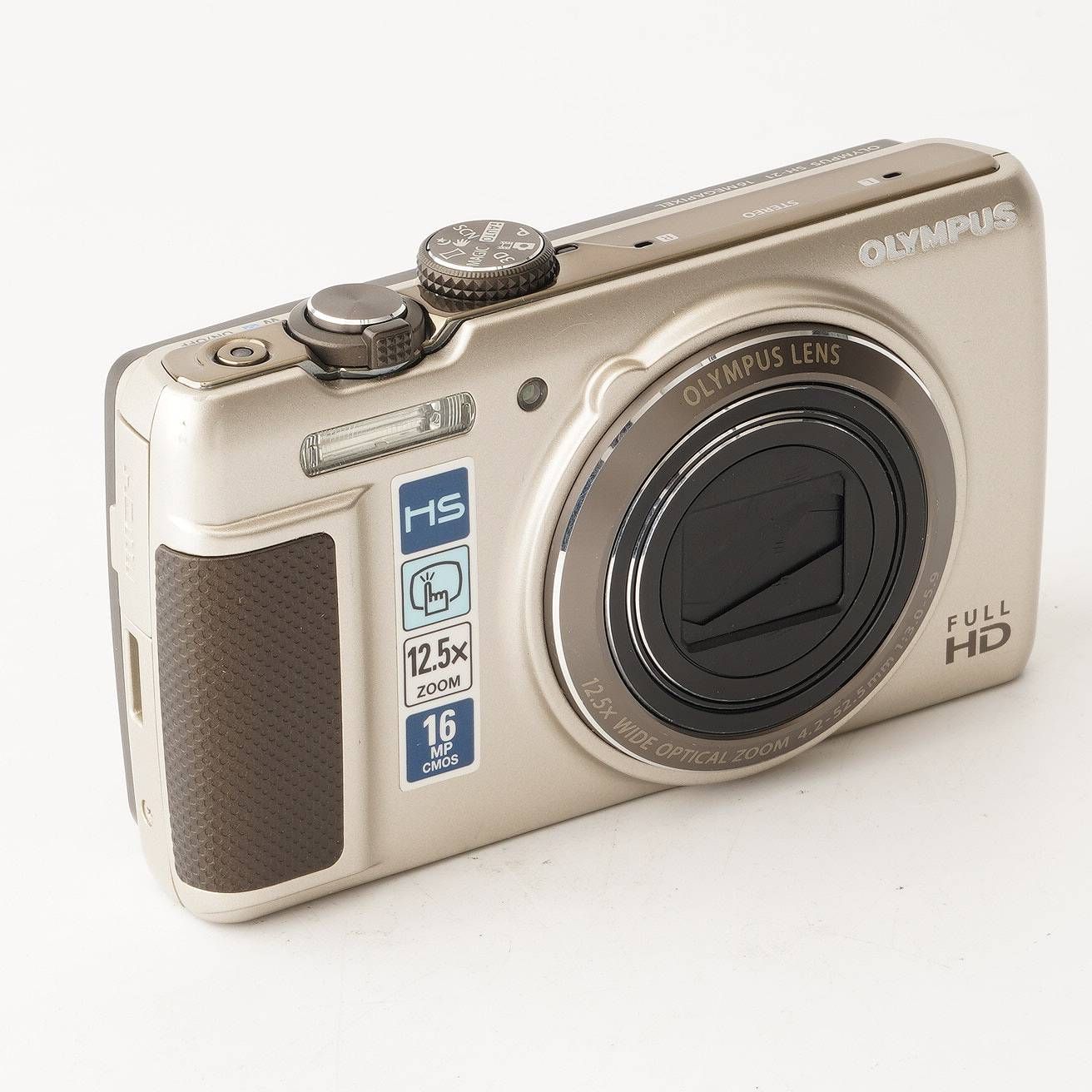 オリンパス Olympus SH-21 シャンパンゴールド 12.5x 光学ズーム