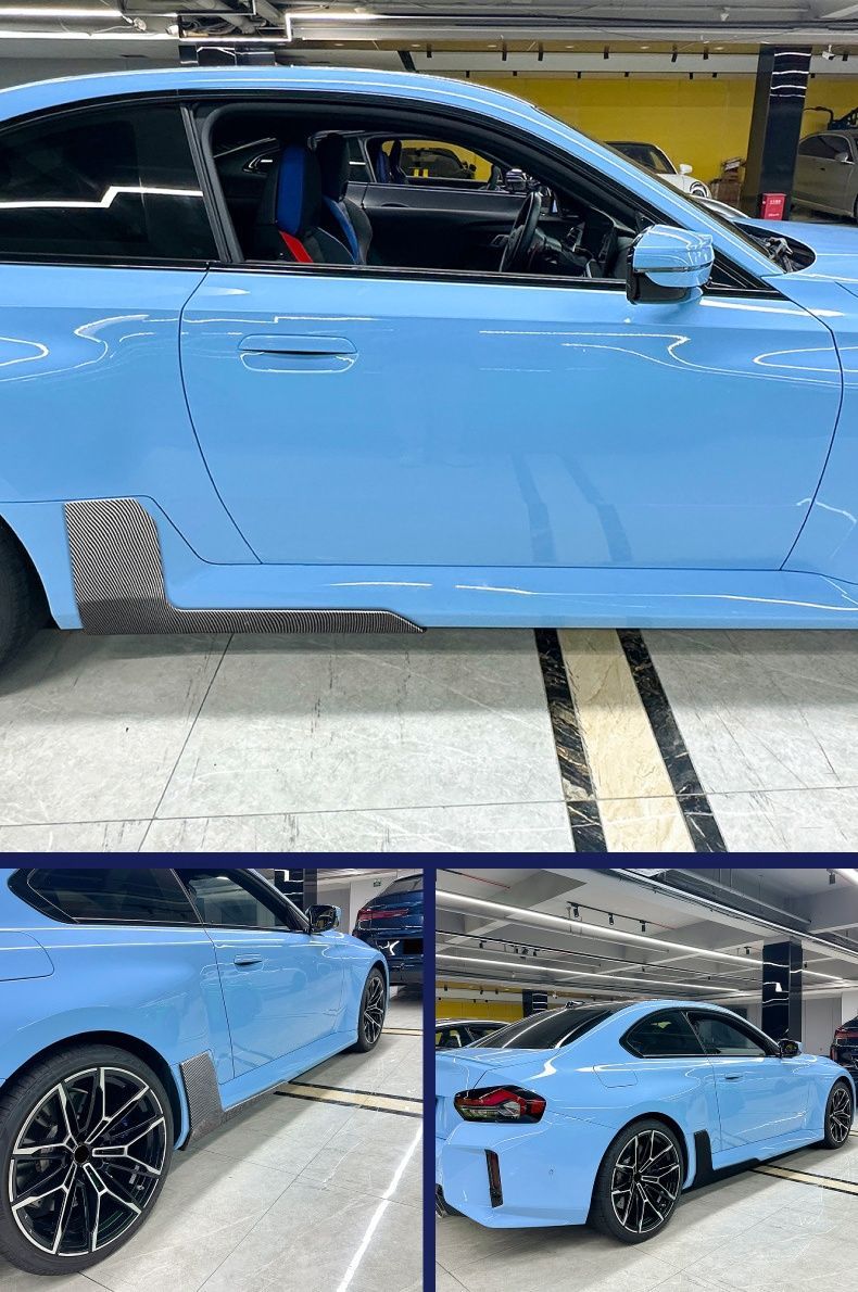 送料無料】BMW M2 G87 23年- 専用設計 MPスタイル サイドスカート