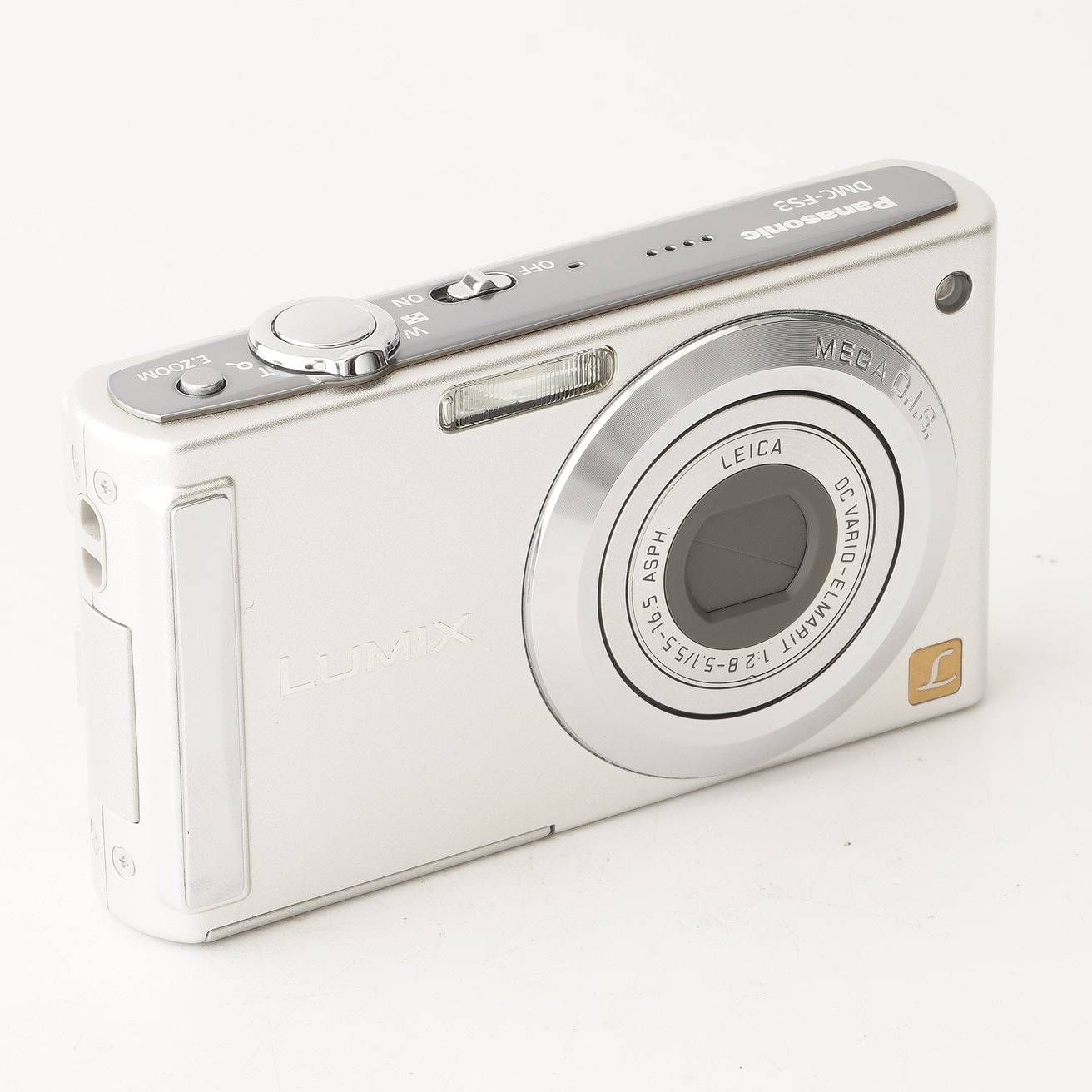 【動作品】Panasonic パナソニック LUMIX DMC-FS3 シルバー Panasonic LUMIX DMC-FS3 8.1MP Digital Camera - Silver for sale