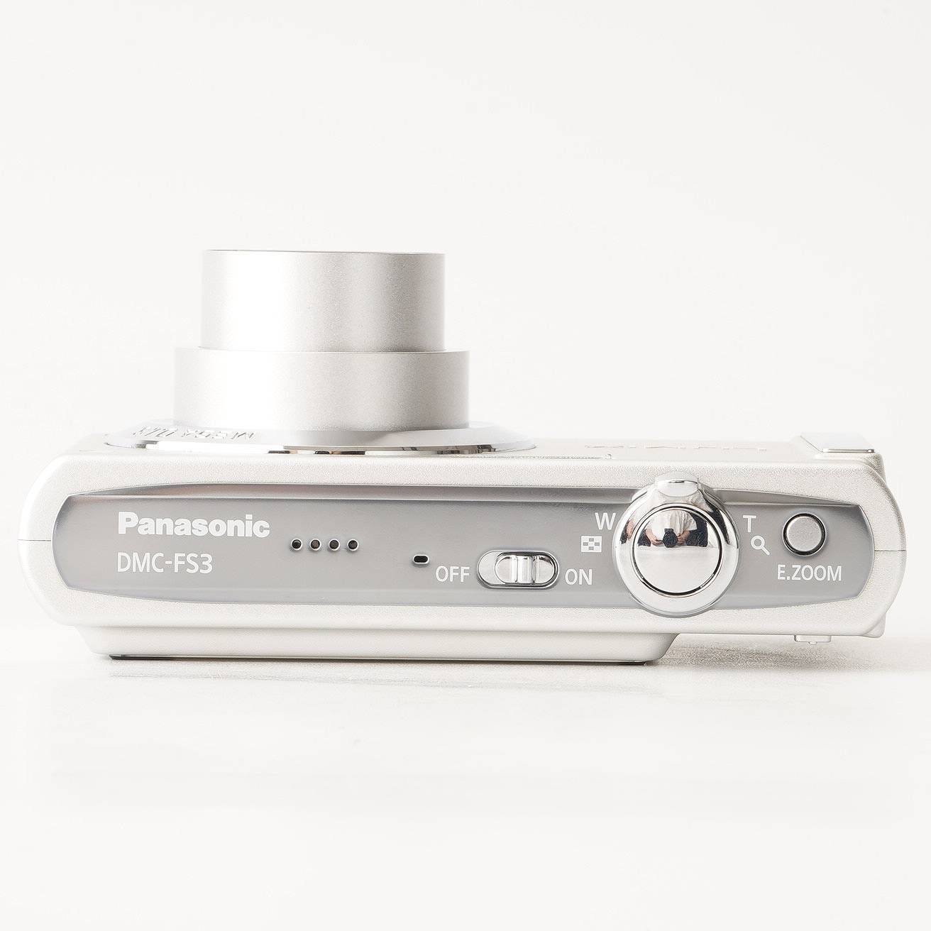 【動作品】Panasonic パナソニック LUMIX DMC-FS3 シルバー Panasonic LUMIX DMC-FS3 8.1MP Digital Camera - Silver for sale