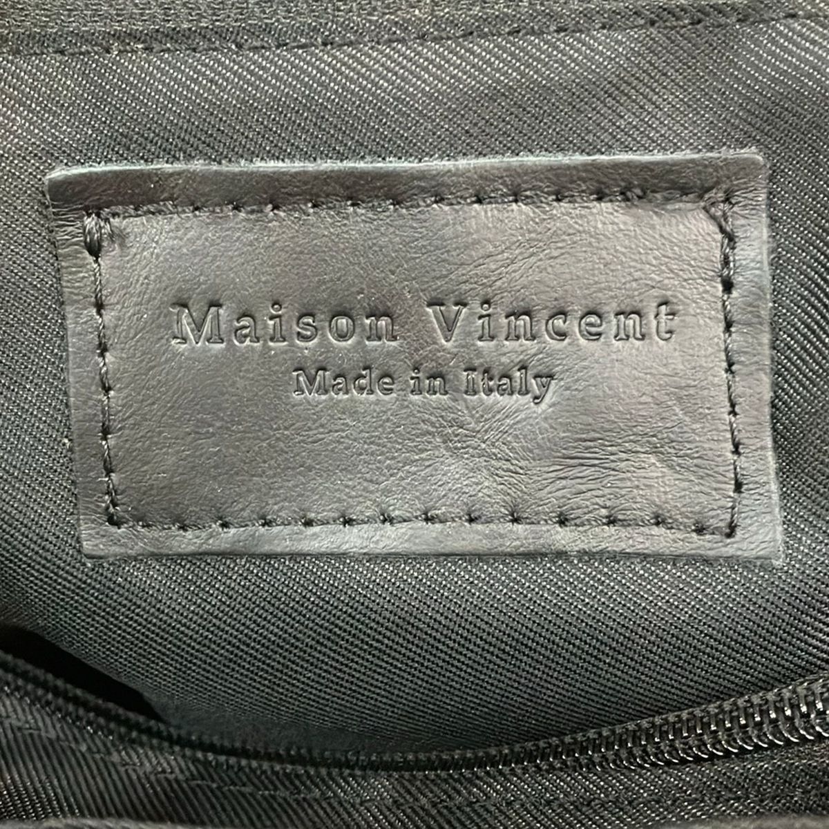 MaisonVincent(メゾンヴァンサン) ショルダーバッグ - カーキ チェーンショルダー/キルティング レザー MaisonVincent(メゾンヴァンサン) ショルダーバッグ - カーキ チェーン