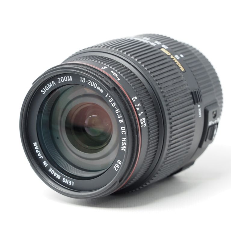 SIGMA シグマ ZOOM 18-200mm F3.5-6.3 II DC HSM Pentax Kマウント