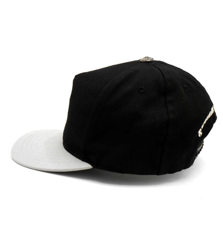 CHROME HEARTS 黒 ベースボールキャップ クロムハーツベースボールキャップホースシュー＆クロスブラック