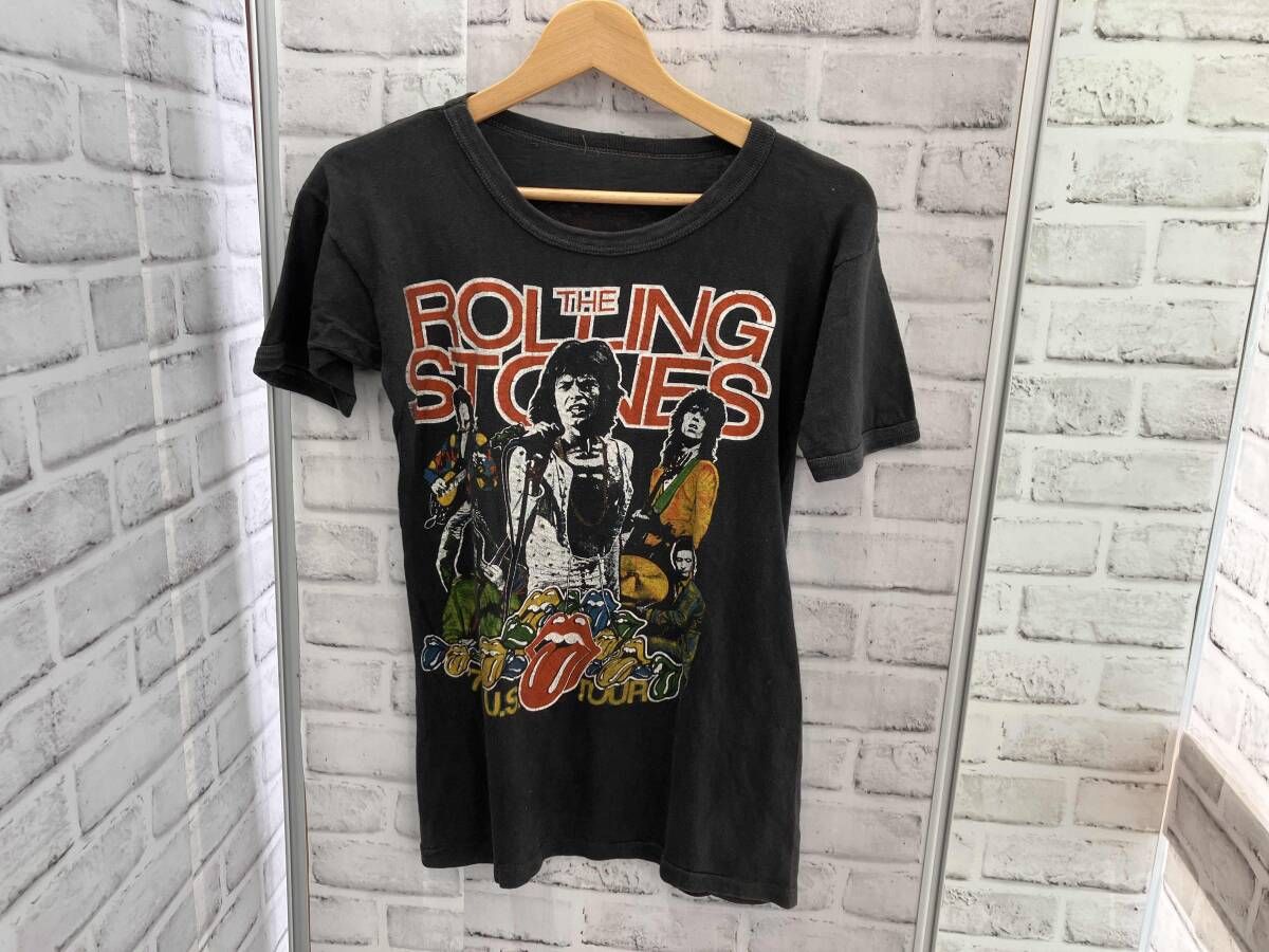 THE ROLLING STONES `78 U.S.TOUR/古着/Vintage/半袖Tシャツ/ブラック 