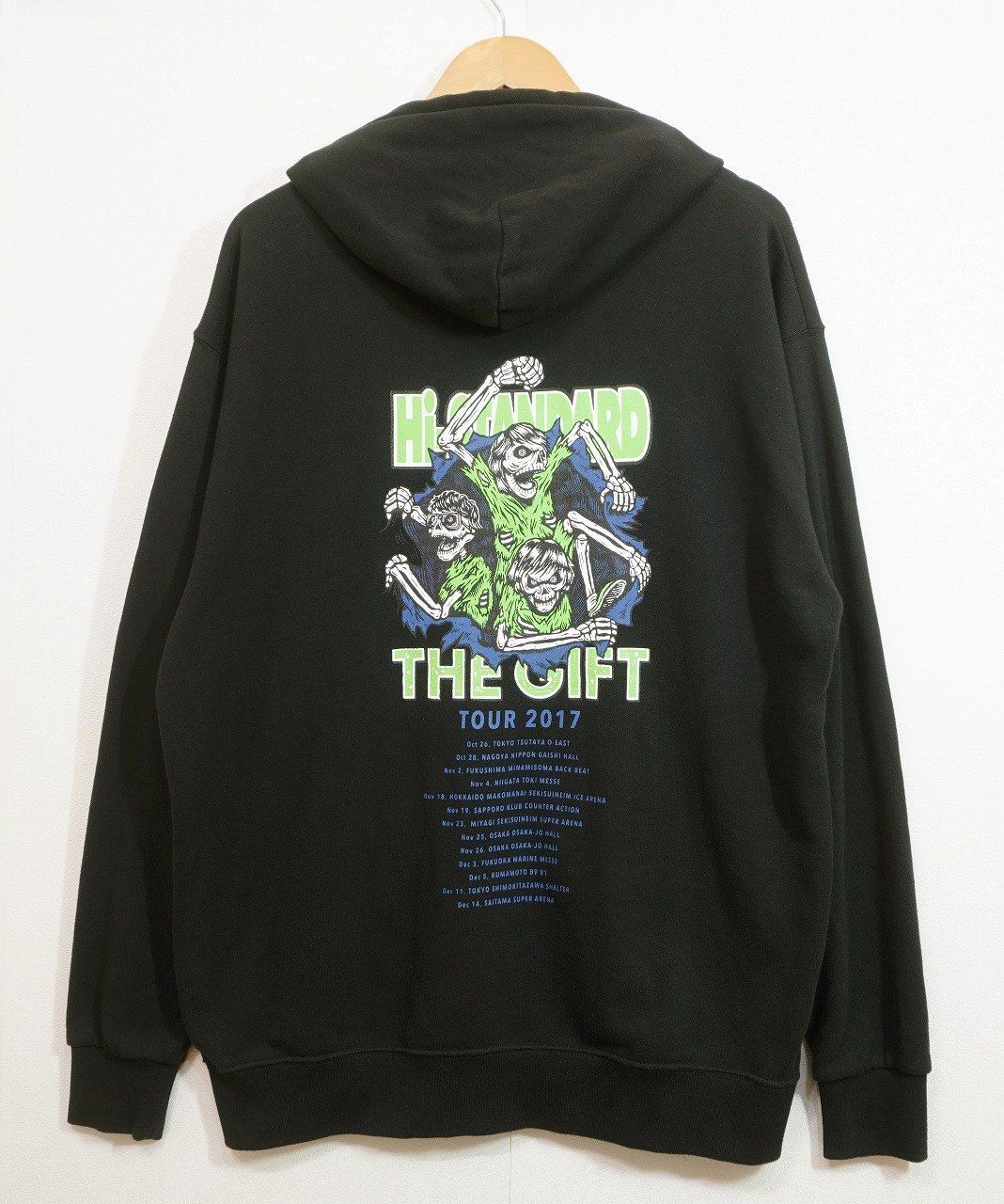 Hi-STANDARD (XXL) the gift ツアーパーカー 2017年 ハイスタンダード