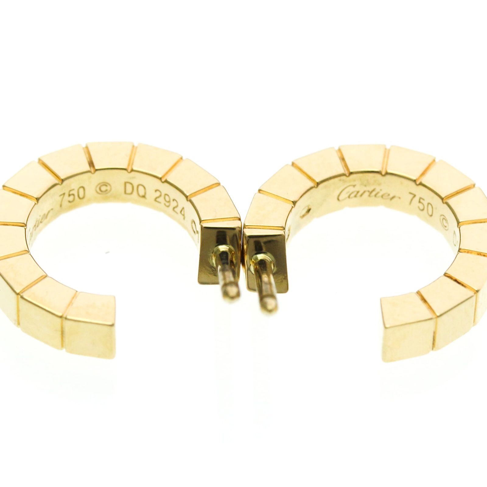 カルティエ(Cartier) ラニエールピアス 無し K18イエローゴールド 