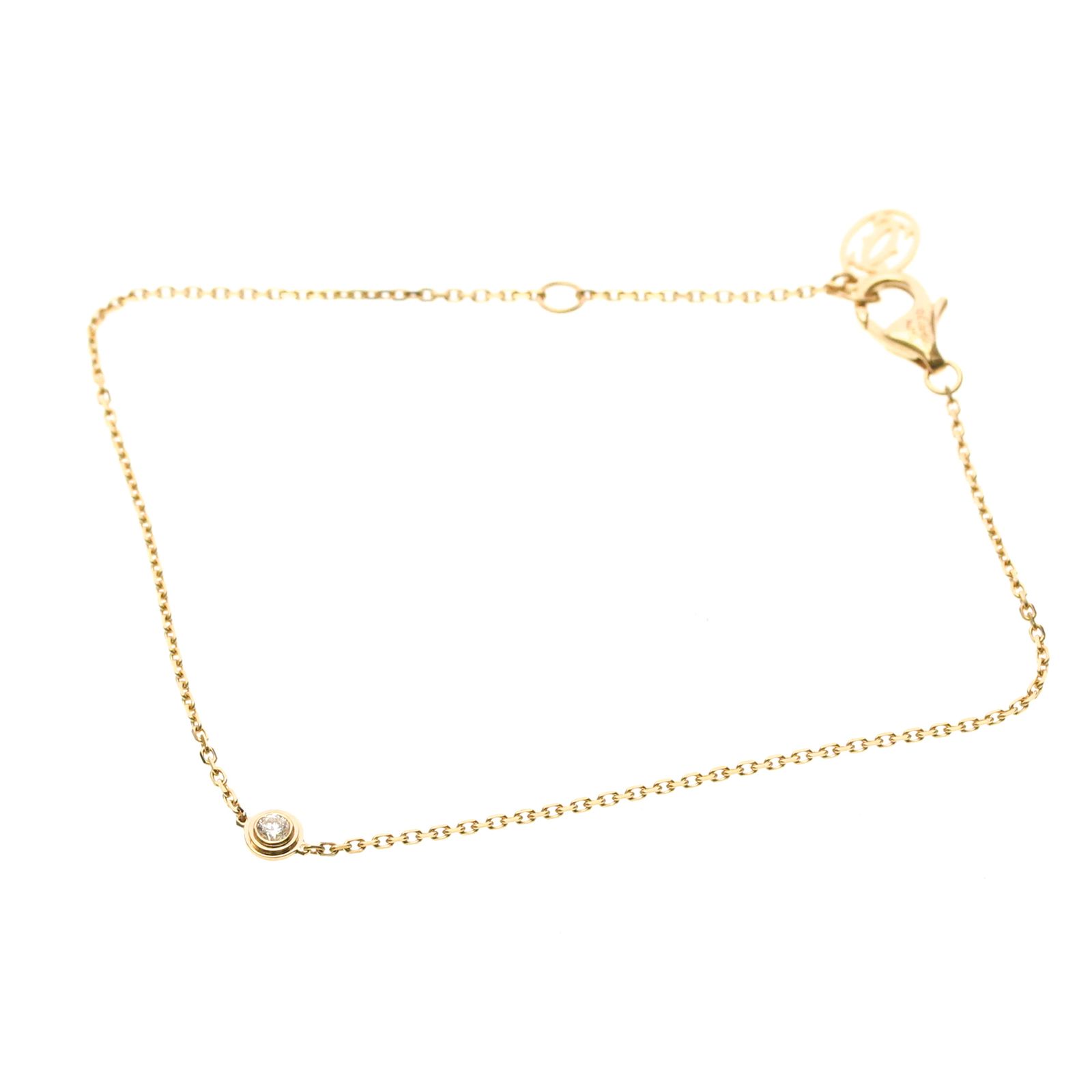 カルティエ(Cartier) ダムールブレスレット XS CRB6045717 K18ピンク 