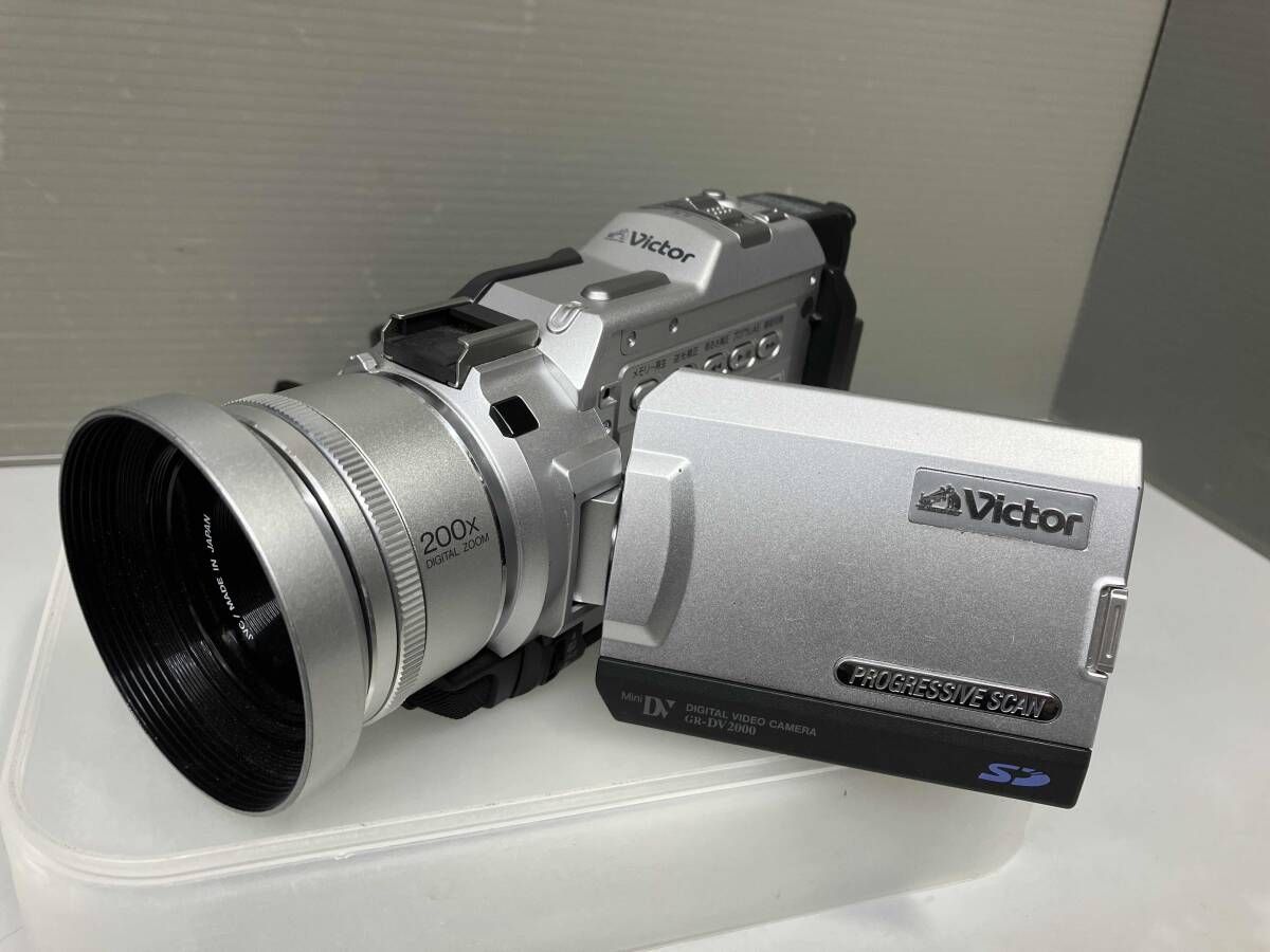 ジャンク 通電のみジャンク Victor GR-DV2000 miniDVテープ対応 - メルカリ