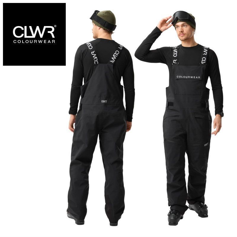 ☆ 25-26 CLWR TRANSFER BIB PANT ｶﾗｰ:BLACK カラーウェア スノボ