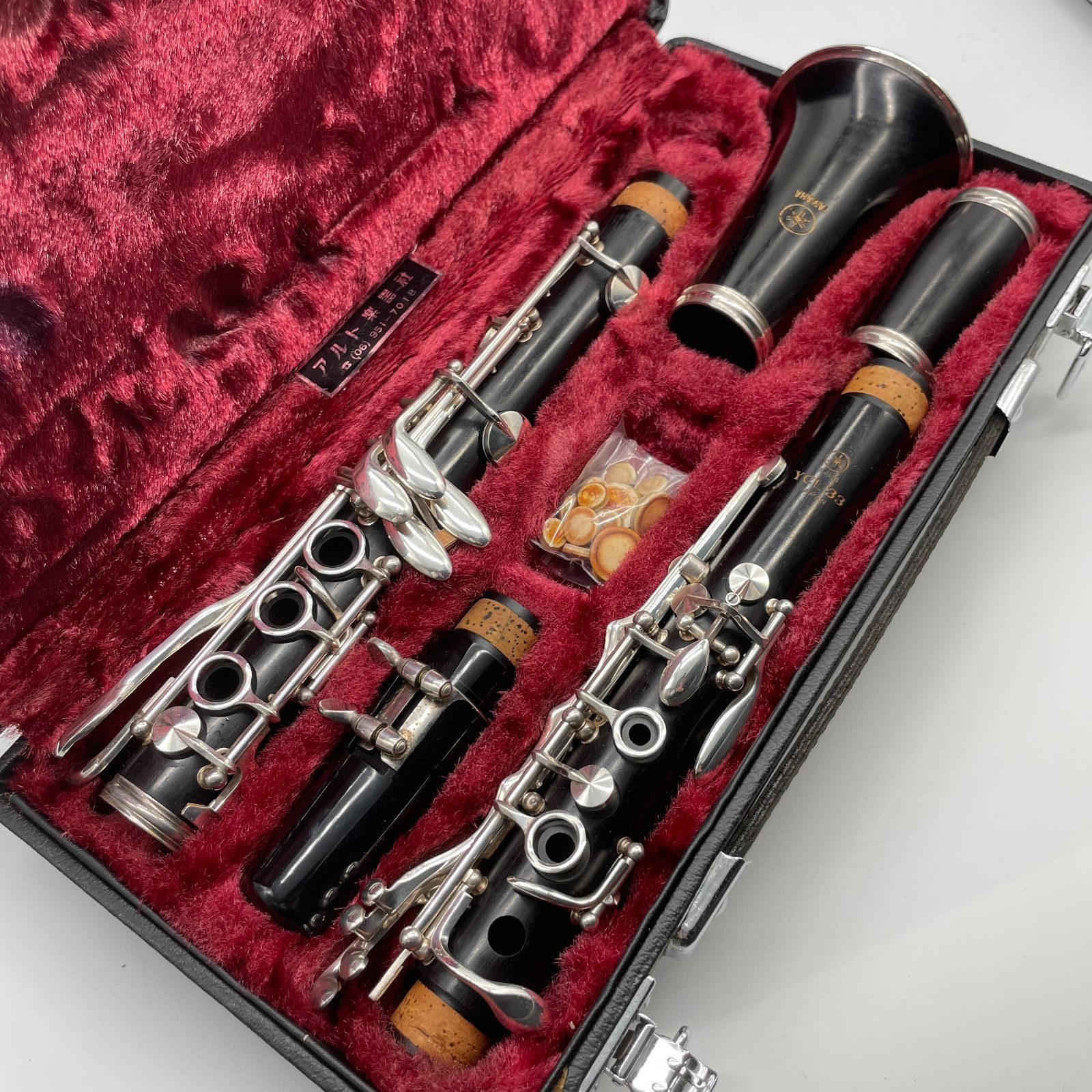 レザータンポ全交換】クラリネット YAMAHA YCL-33 - メルカリ レザータンポ全交換】クラリネット YAMAHA YCL-33 - メルカリ