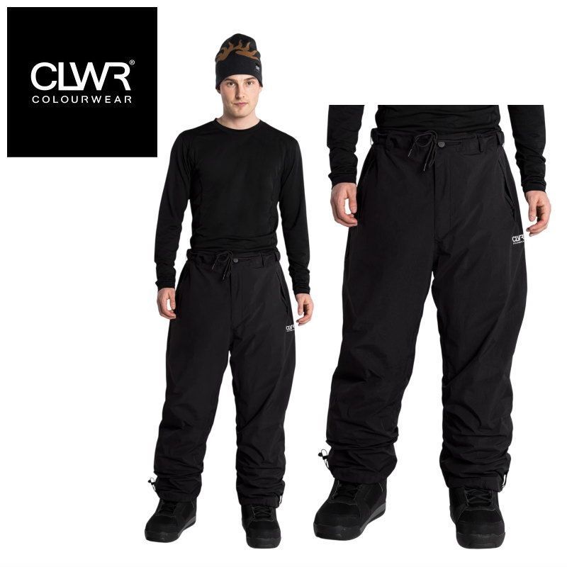 ☆ 25-26 CLWR UNISEX BOX PANT ｶﾗｰ:BLACK カラーウェア スノボウェア