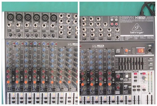BEHRINGER べリンガー X1832USB XENYX USBオーディオインターフェース