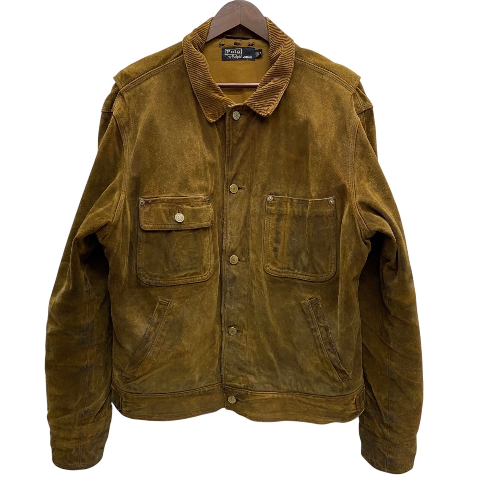 Polo by Ralph Lauren スエード ジャケット Polo Ralph Lauren スエード ジャケット | ブラウン | FARFETCH JP