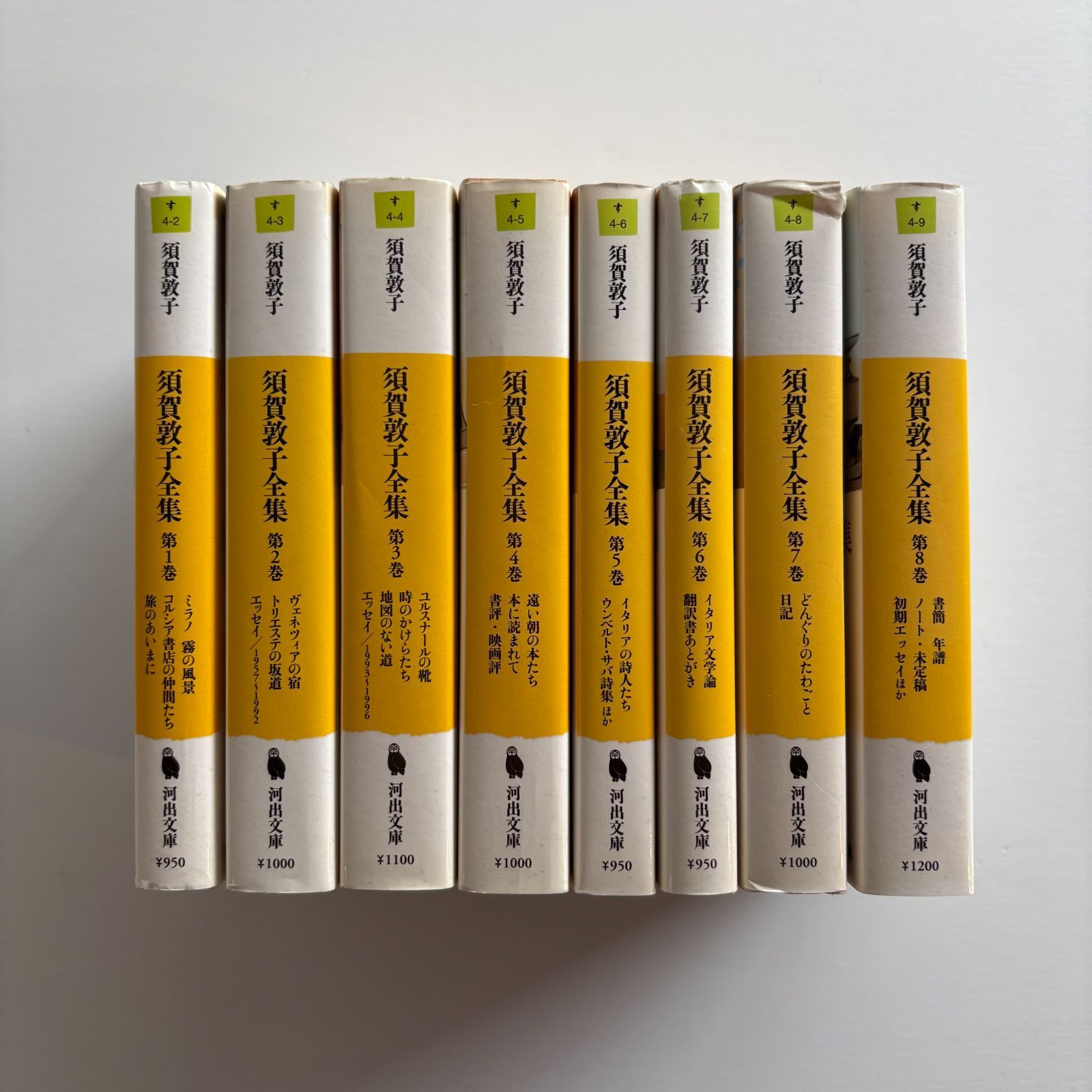 須賀敦子全集 第1巻〜第８巻 須賀敦子全集 第8巻 :須賀 敦子 | 河出書房新社