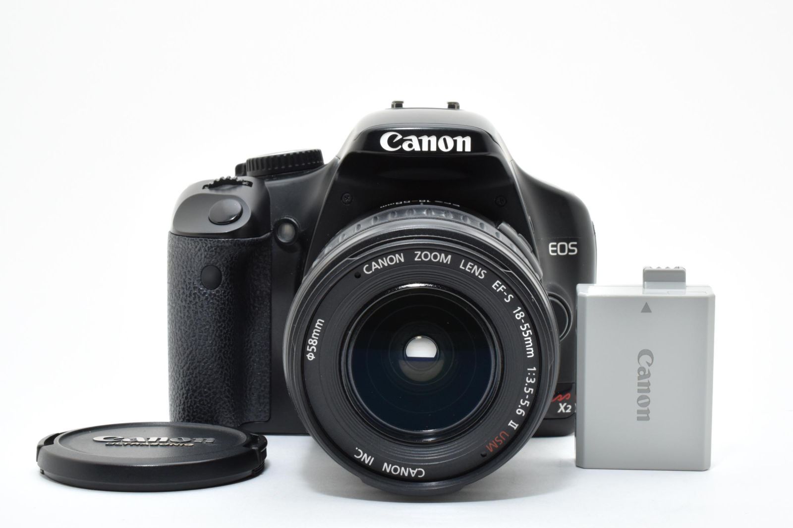 ☆美品☆ 《シャッター数 6748回》 Canon キャノン EOS Kiss X2 EF 18